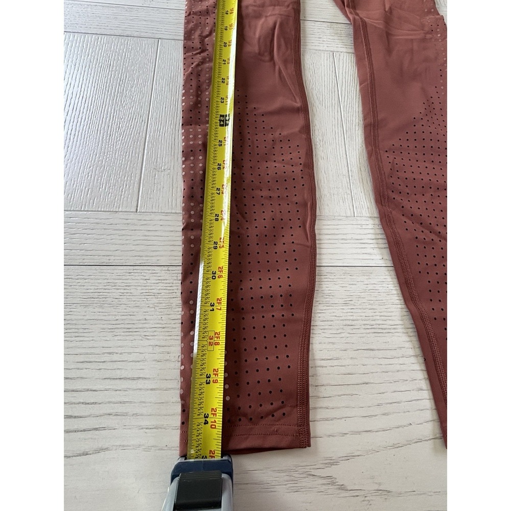 Lululemon x SoulCycle Ride & Reflect Tight Leggings Size 2 NWOT Dusty Rose - Picture 9 of 11
